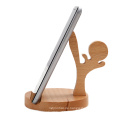 FQ Marke benutzerdefinierte mobile Lazy Cell Hand geformt aus Holz Smartphone Halter